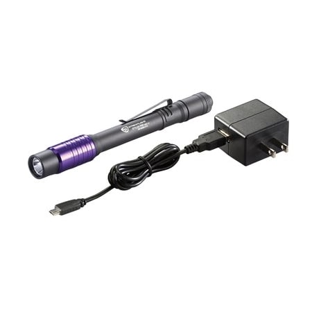 Streamlight STYLUS PRO USB UV w/120V AC ADAPTER & SR66148